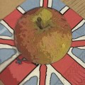 apple with union jack