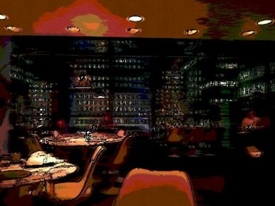 View of Canary Wharf from Plateau