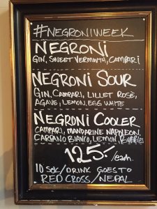 Negroni Board